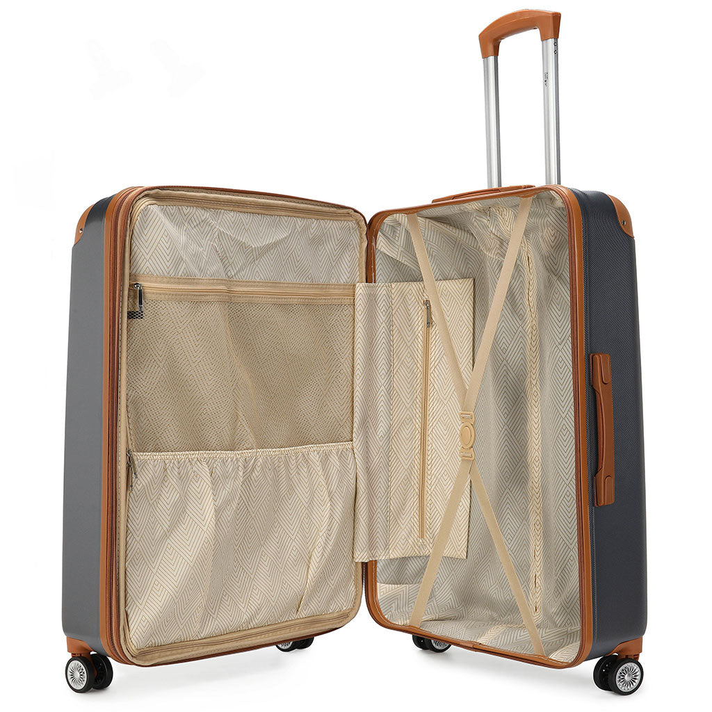 Collins Expandable Luggage Set - Grey