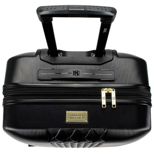 Diamond Expandable Luggage Set - Black